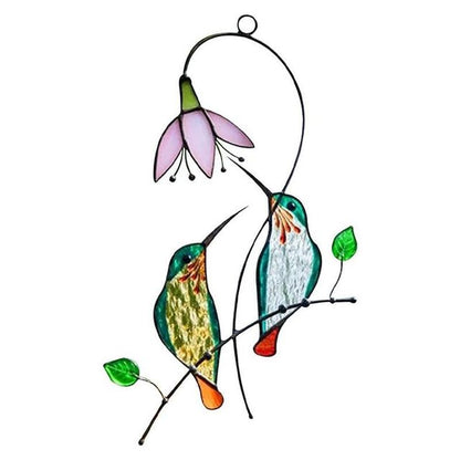 Metal Bird Wall Hanging Sculptures for Home & Garden Art