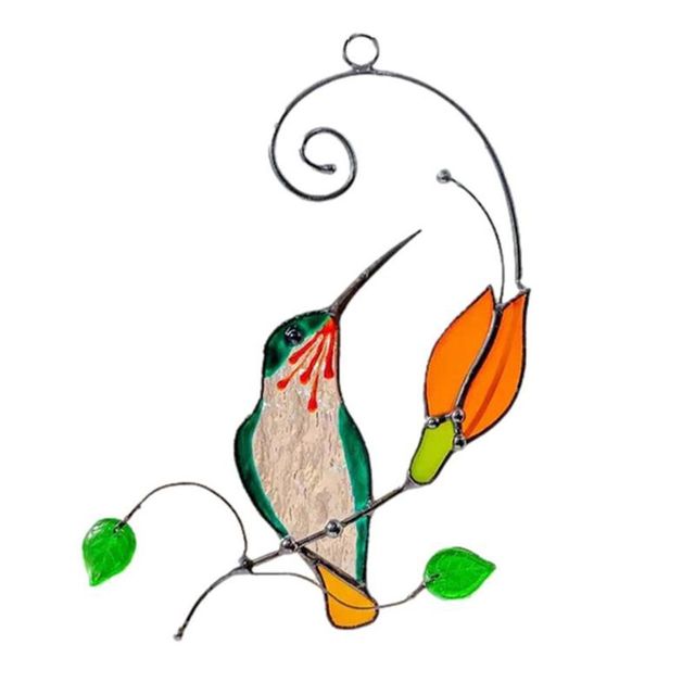 Metal Bird Wall Hanging Sculptures for Home & Garden Art