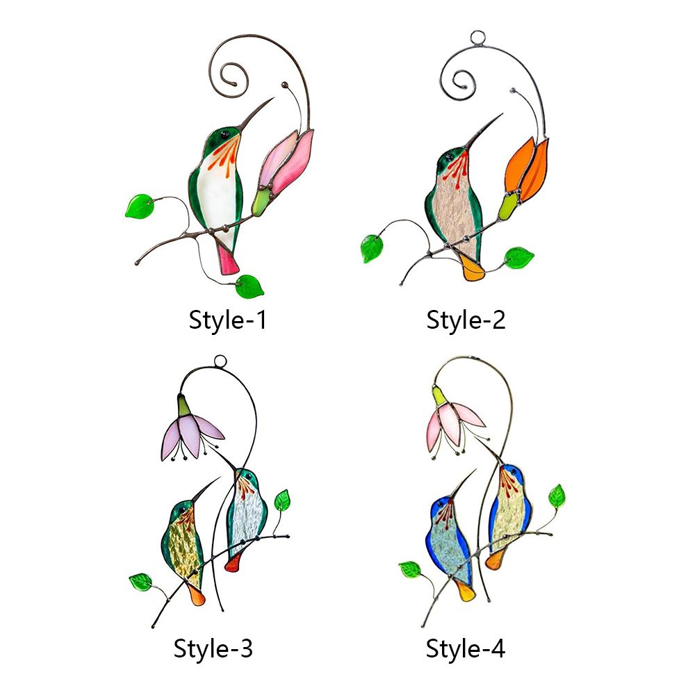 Metal Bird Wall Hanging Sculptures for Home & Garden Art