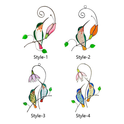 Metal Bird Wall Hanging Sculptures for Home & Garden Art